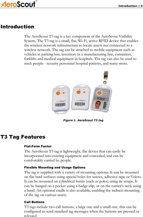 aeroscout wifi rfid tags|Data Sheet: T3 Tag .